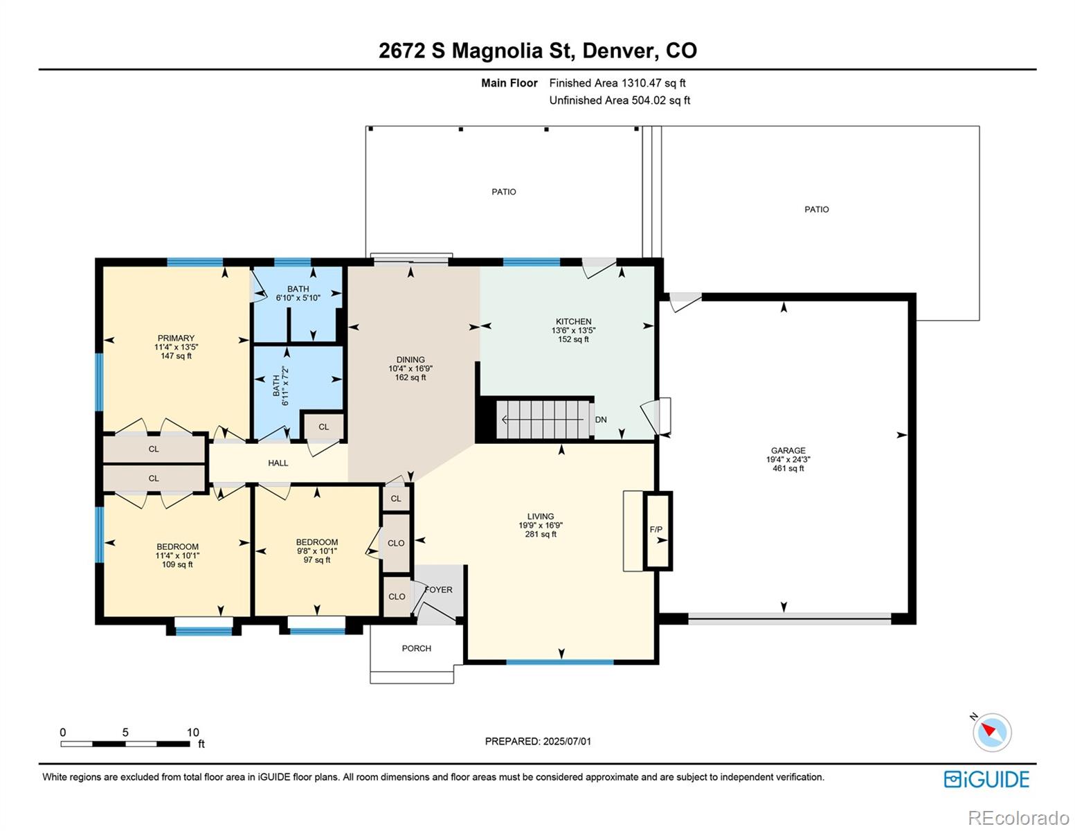 MLS Image #47 for 2672 s magnolia street,denver, Colorado