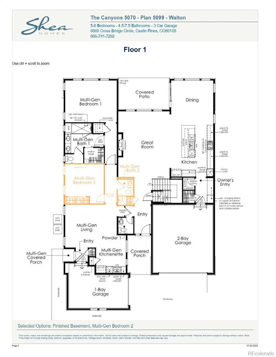 MLS Image #1 for 6503  still pine circle,castle pines, Colorado