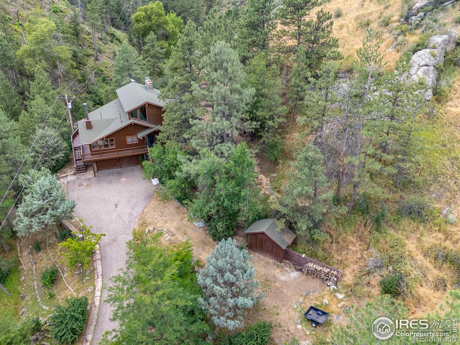 MLS Image #2 for 31  kings canyon road,bellvue, Colorado