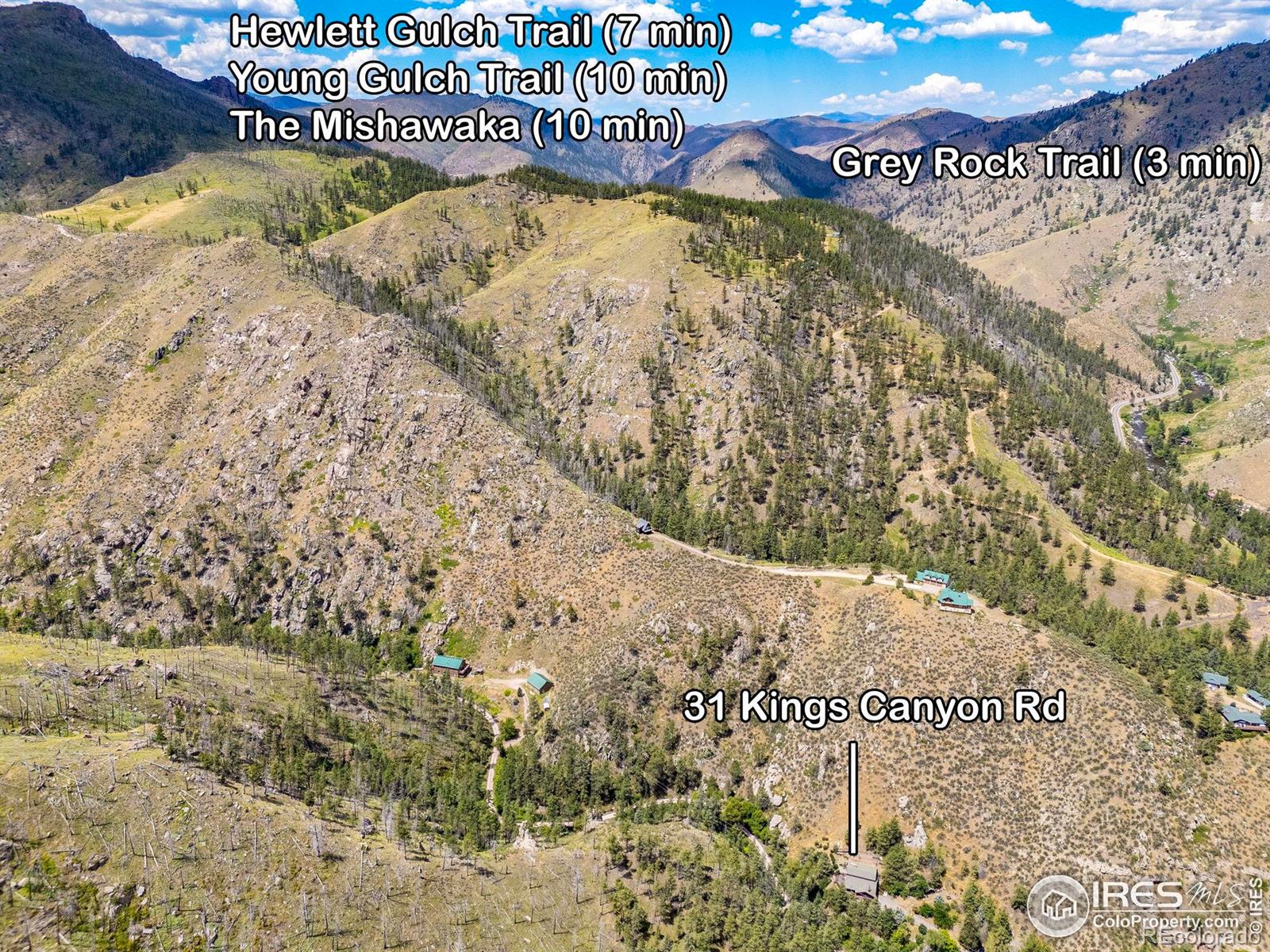 MLS Image #37 for 31  kings canyon road,bellvue, Colorado