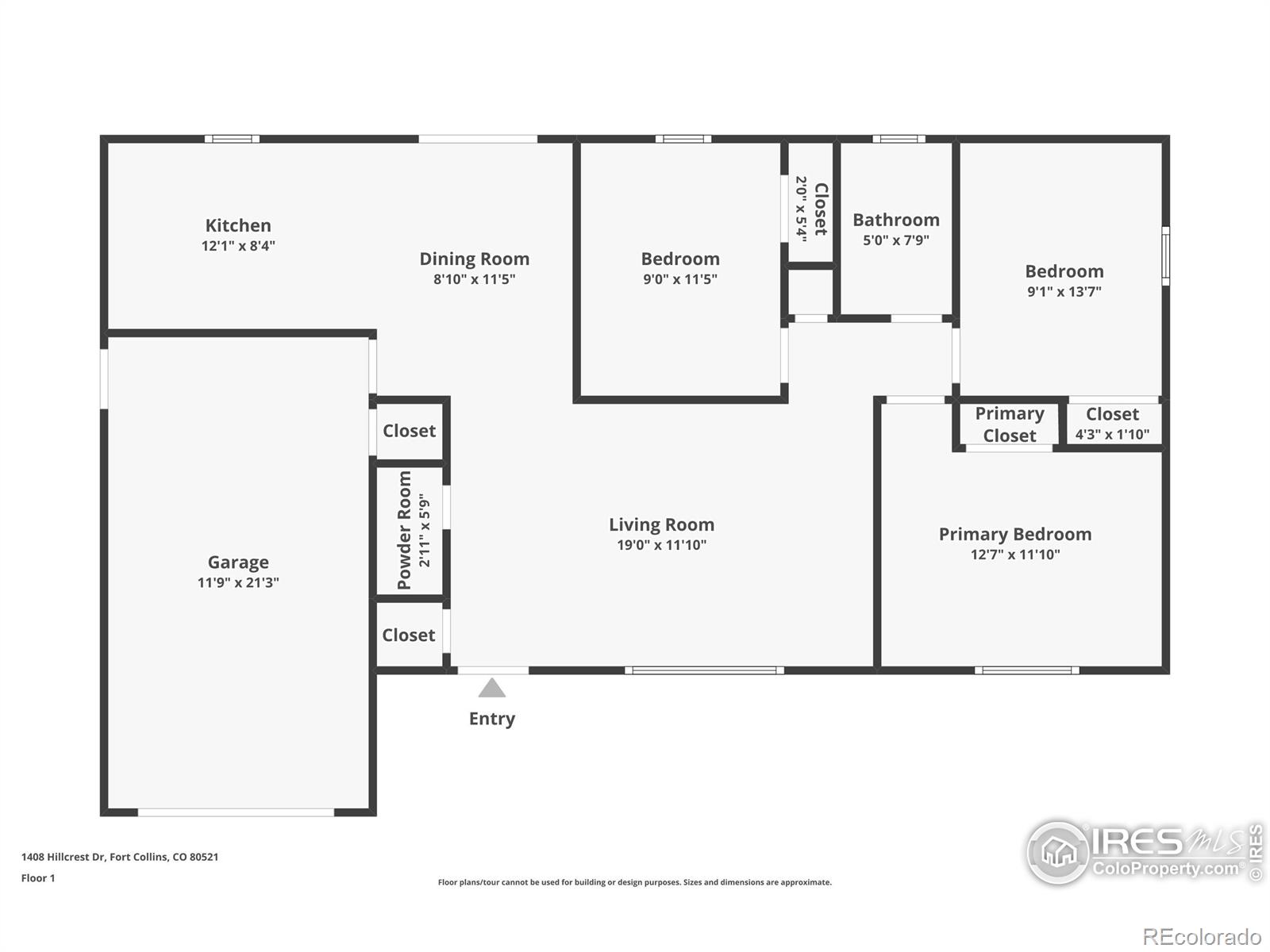 MLS Image #20 for 1408  hillcrest drive,fort collins, Colorado