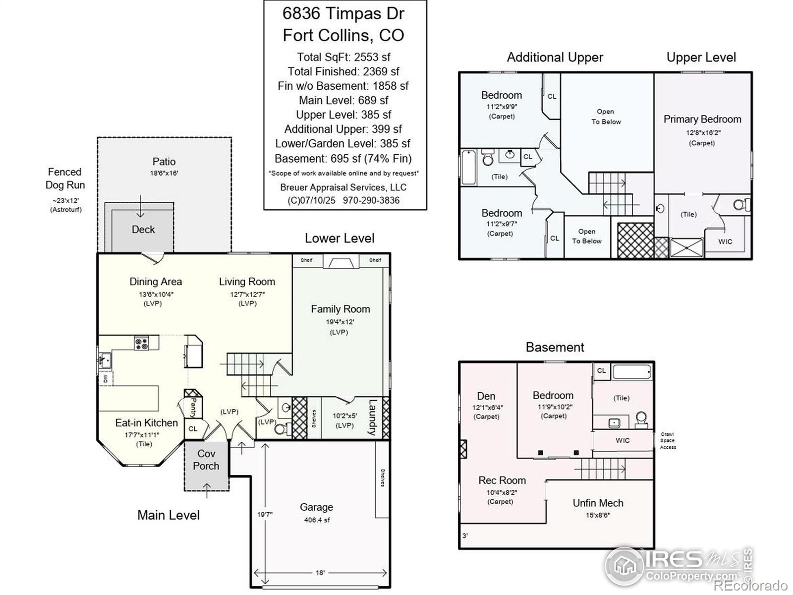MLS Image #32 for 6836  timpas drive,fort collins, Colorado