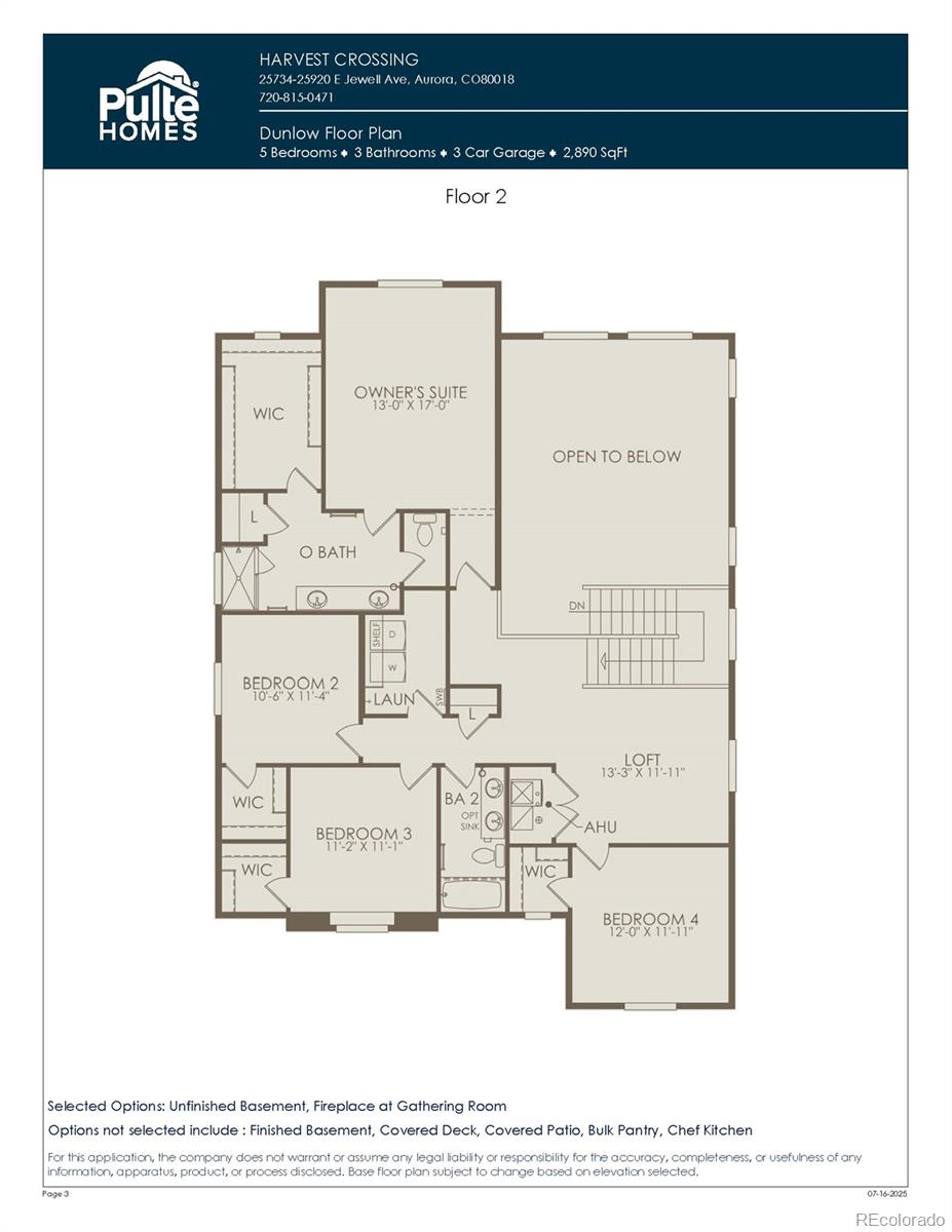 MLS Image #3 for 2152 s irvington street,aurora, Colorado
