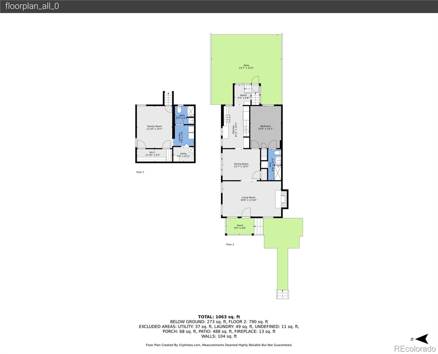 MLS Image #34 for 528 n marion street,denver, Colorado