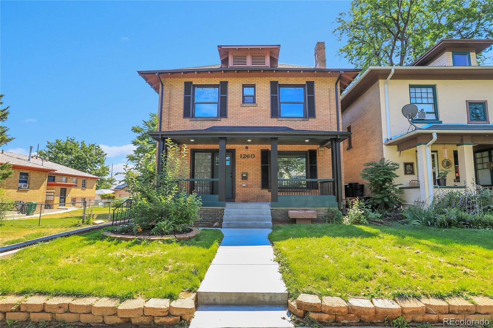 MLS Image #1 for 1260  garfield street,denver, Colorado