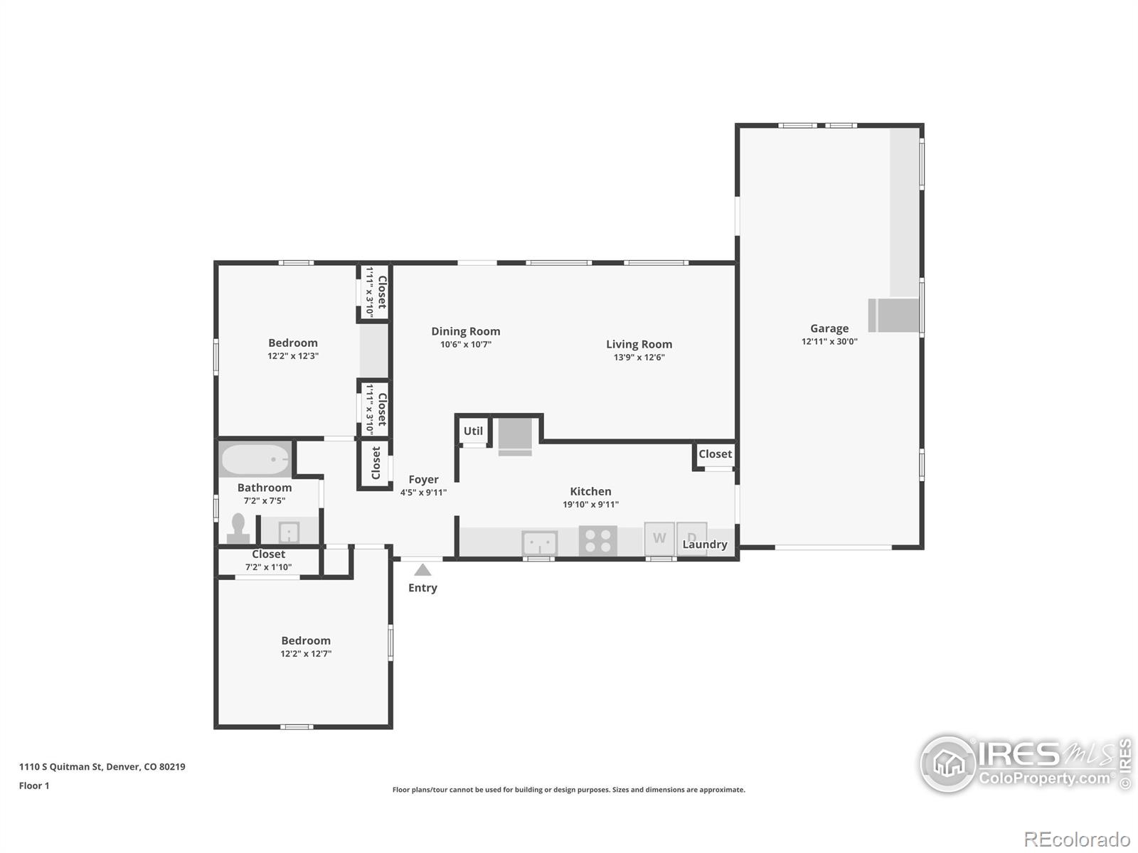 MLS Image #20 for 1110 s quitman street,denver, Colorado