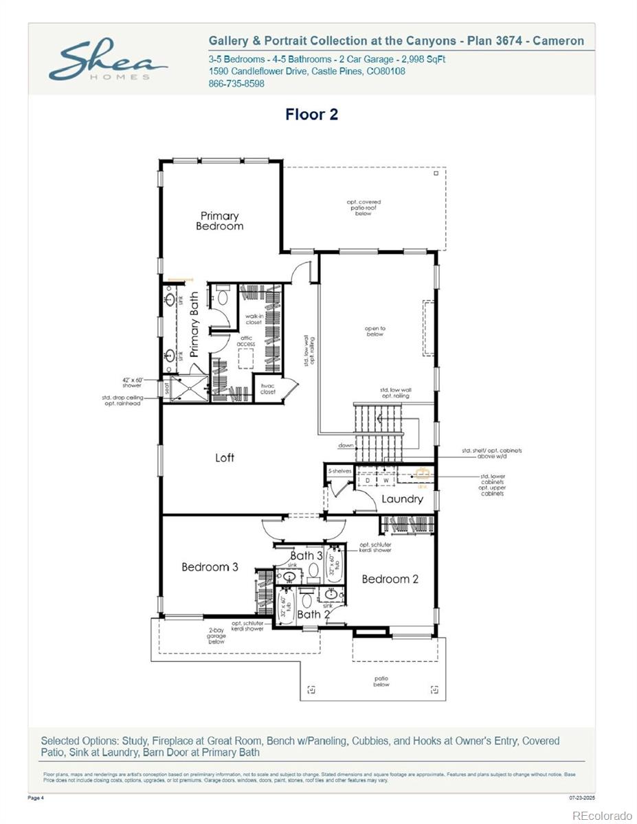 MLS Image #2 for 1261  bridgefield road,castle pines, Colorado