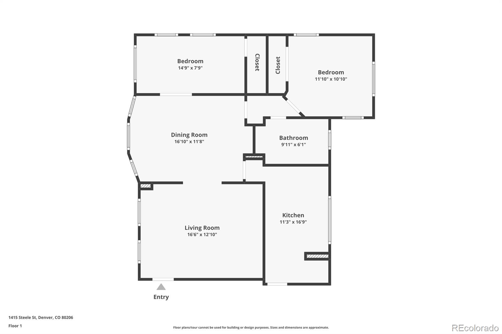 MLS Image #40 for 1415  steele street 201,denver, Colorado