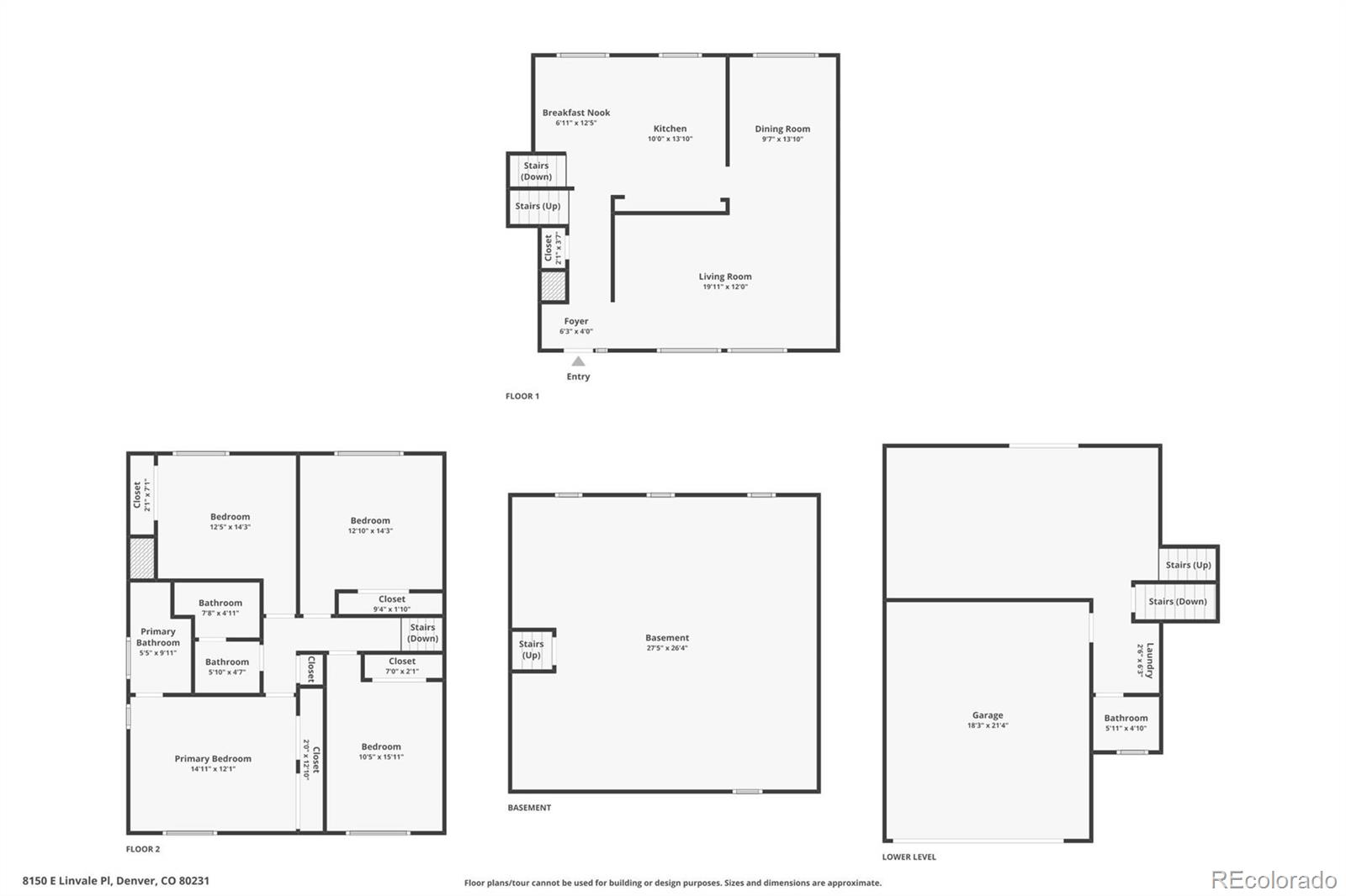 MLS Image #43 for 8150 e linvale place,denver, Colorado