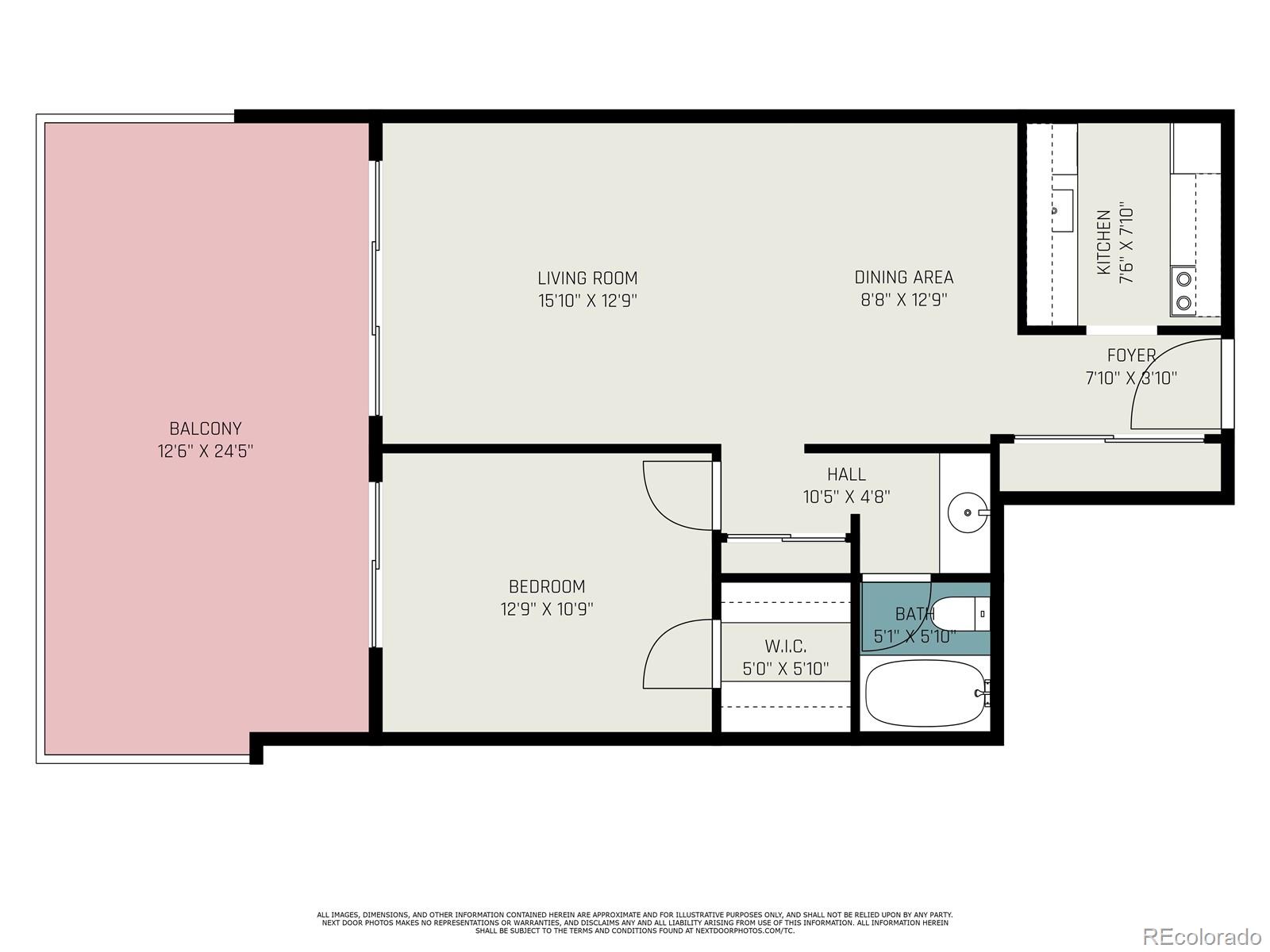 MLS Image #13 for 8060 e girard avenue 217,denver, Colorado