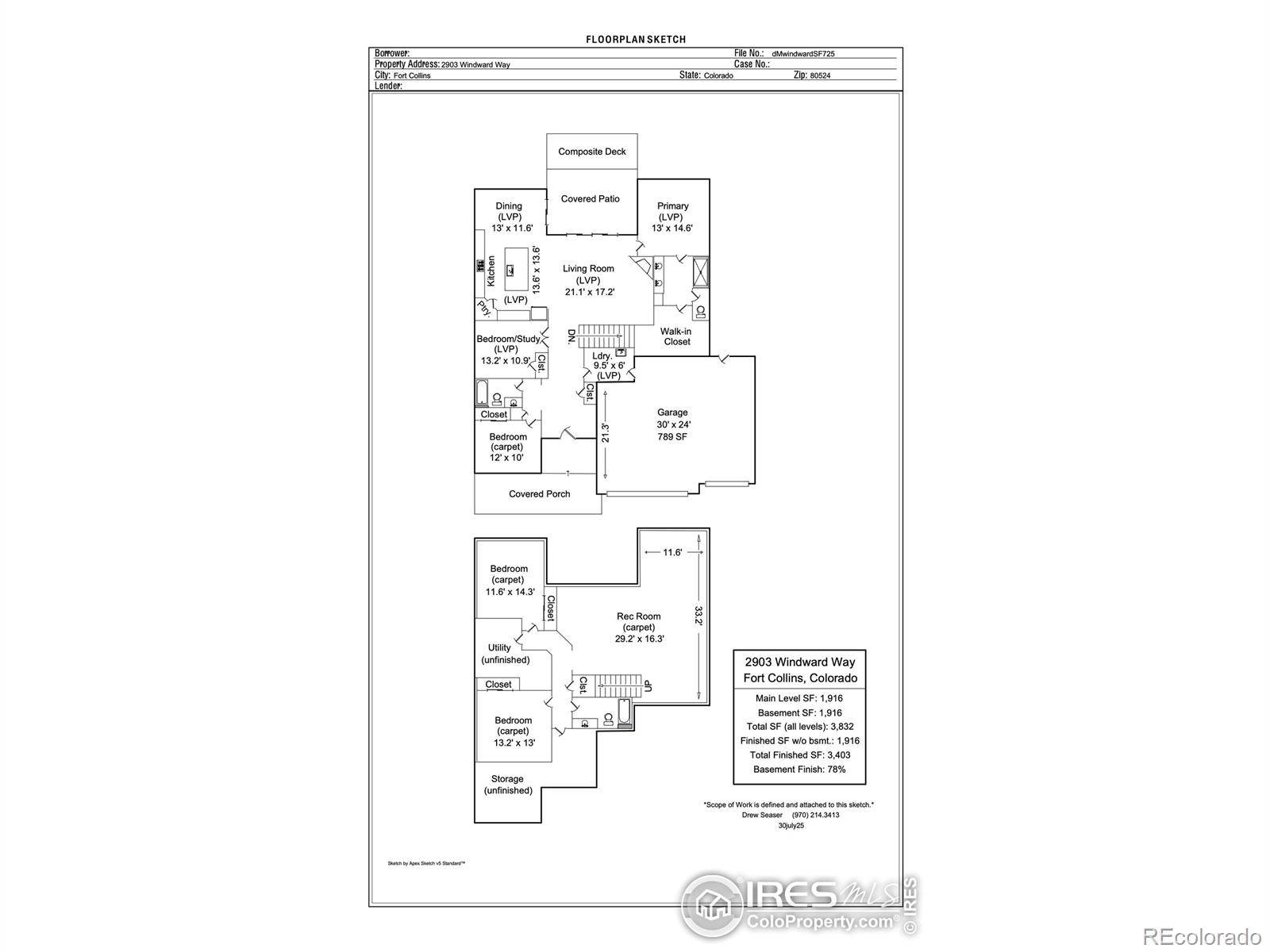 MLS Image #38 for 2903  windward way,fort collins, Colorado
