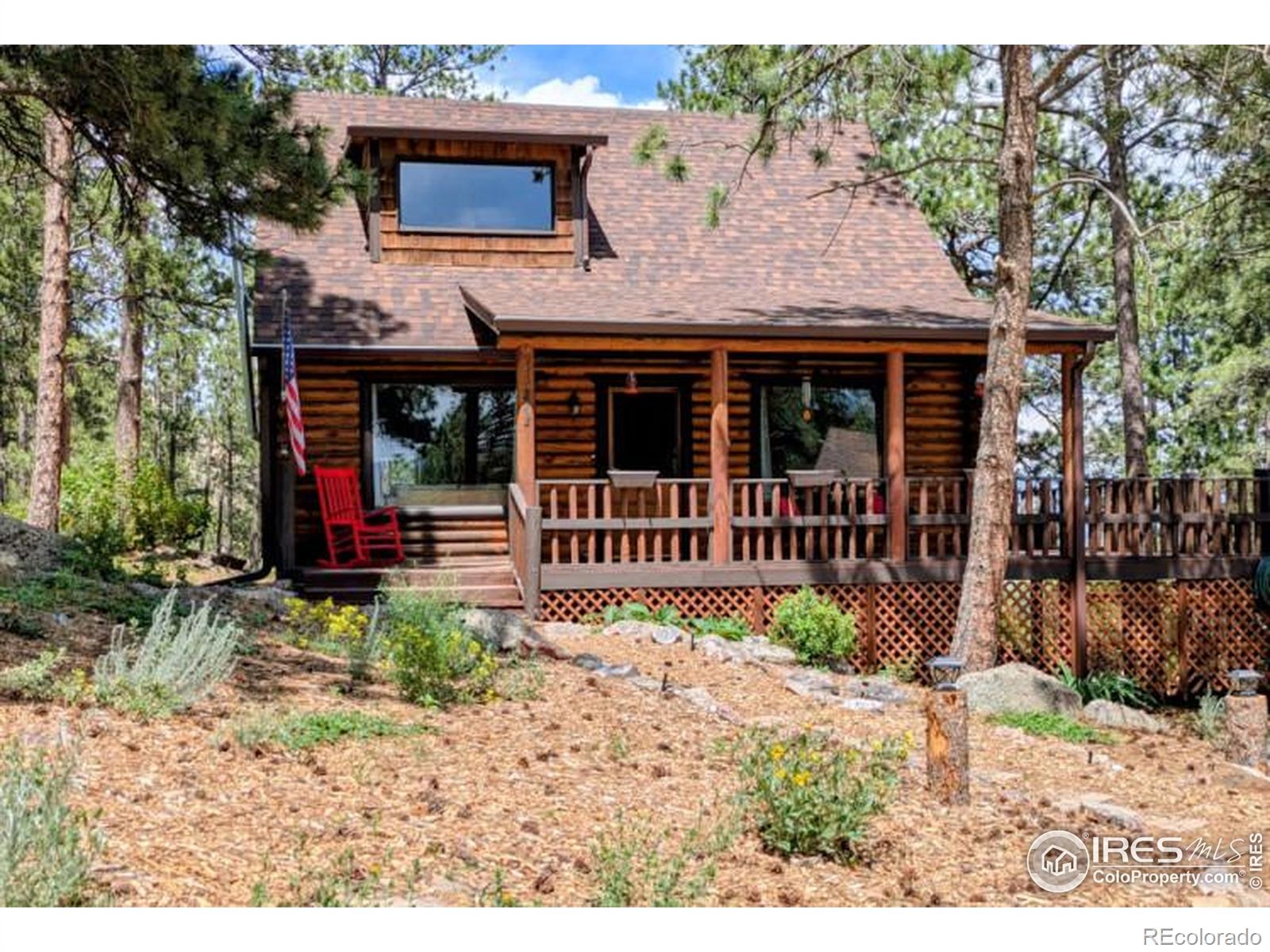 MLS Image #1 for 2778  storm mountain drive,drake, Colorado