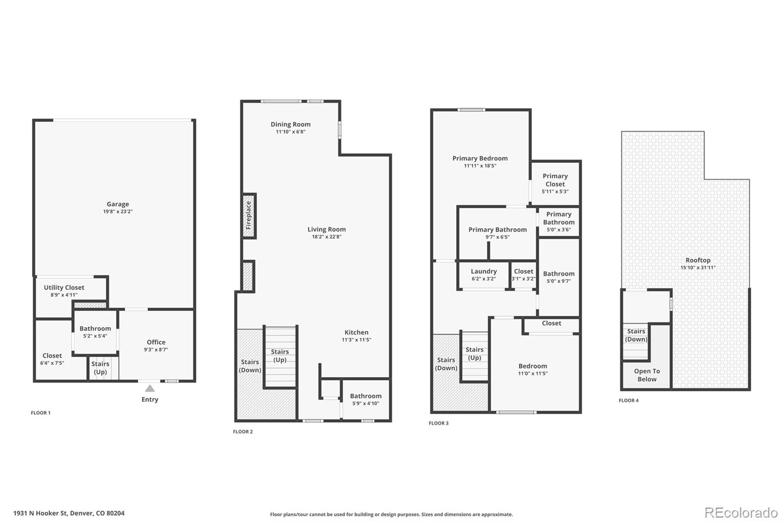 MLS Image #39 for 1931  hooker street ,denver, Colorado
