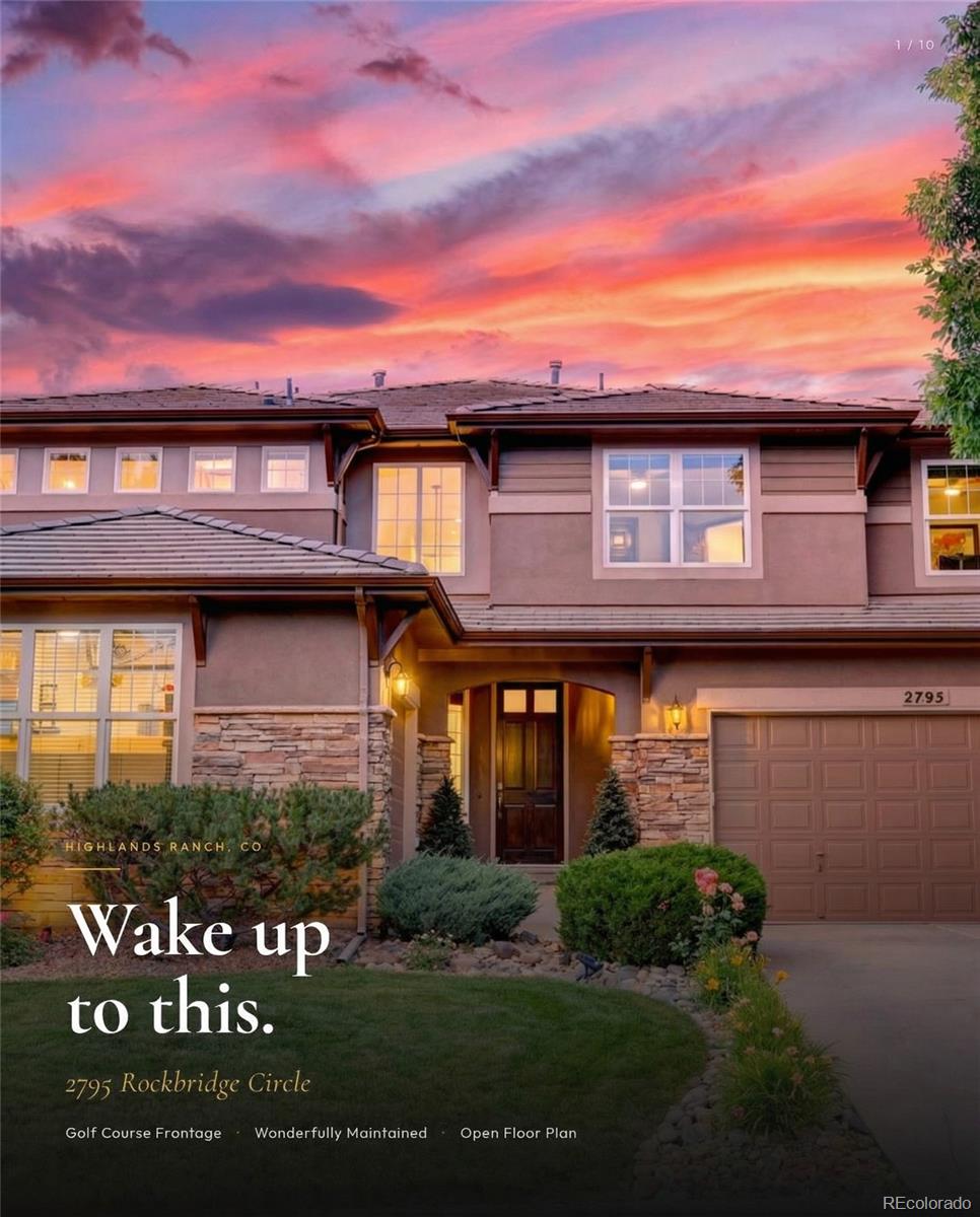 MLS Image #0 for 2795  rockbridge circle,highlands ranch, Colorado