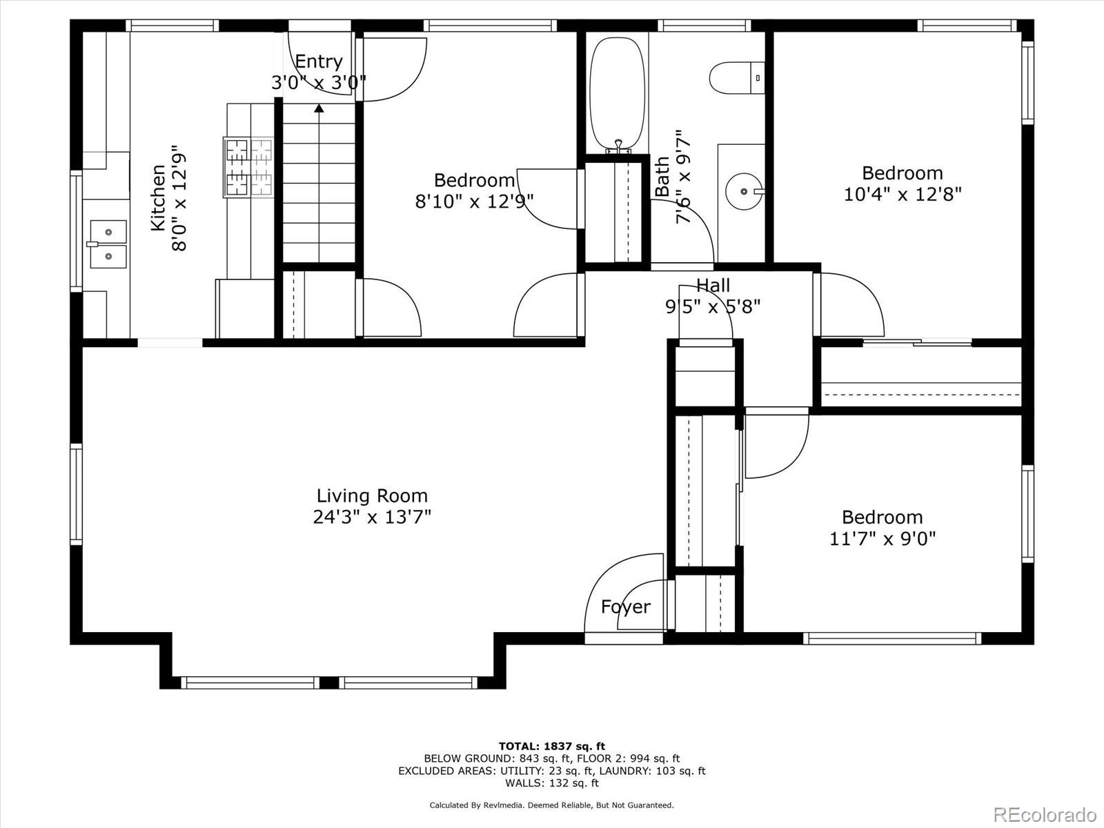 MLS Image #19 for 1637 s quitman street,denver, Colorado