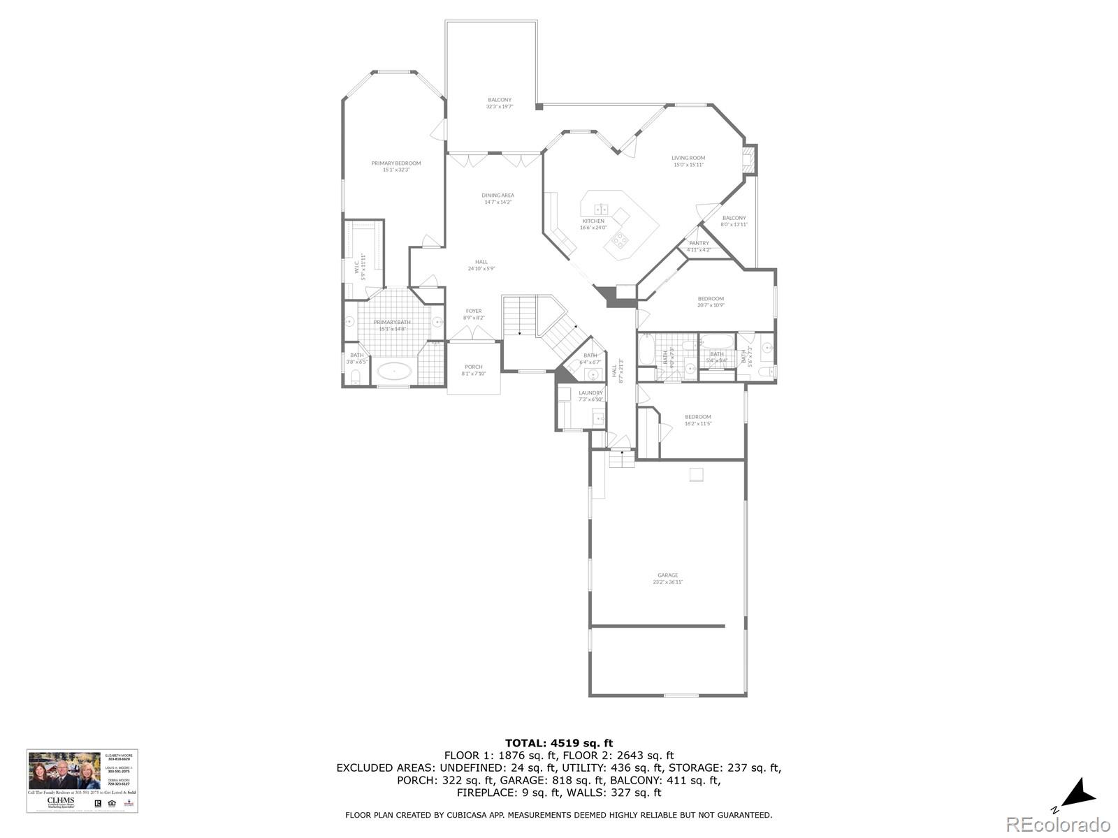 MLS Image #37 for 15450  elk mountain trail,littleton, Colorado