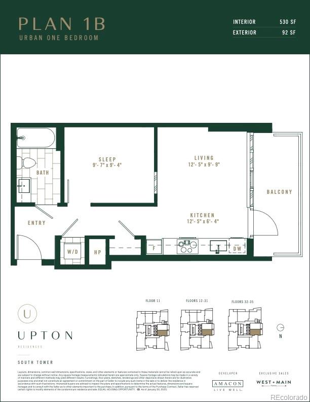 MLS Image #1 for 525  18th street 1201,denver, Colorado