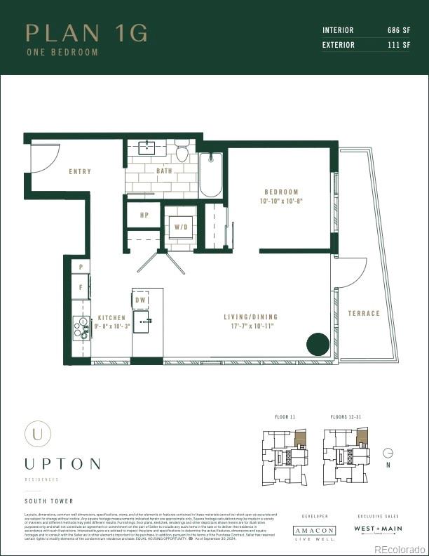 MLS Image #1 for 525  18th street 1109,denver, Colorado