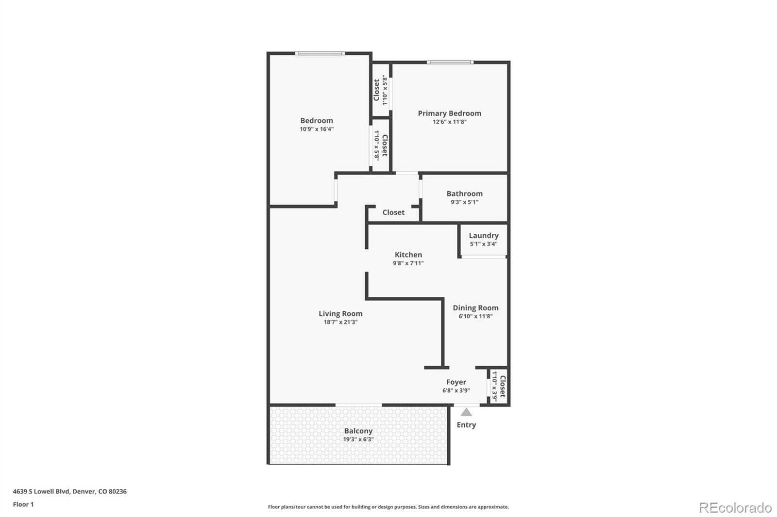 MLS Image #11 for 4639 s lowell boulevard f,denver, Colorado
