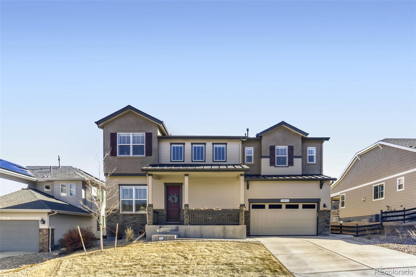 MLS Image #1 for 607  sage grouse circle,castle rock, Colorado