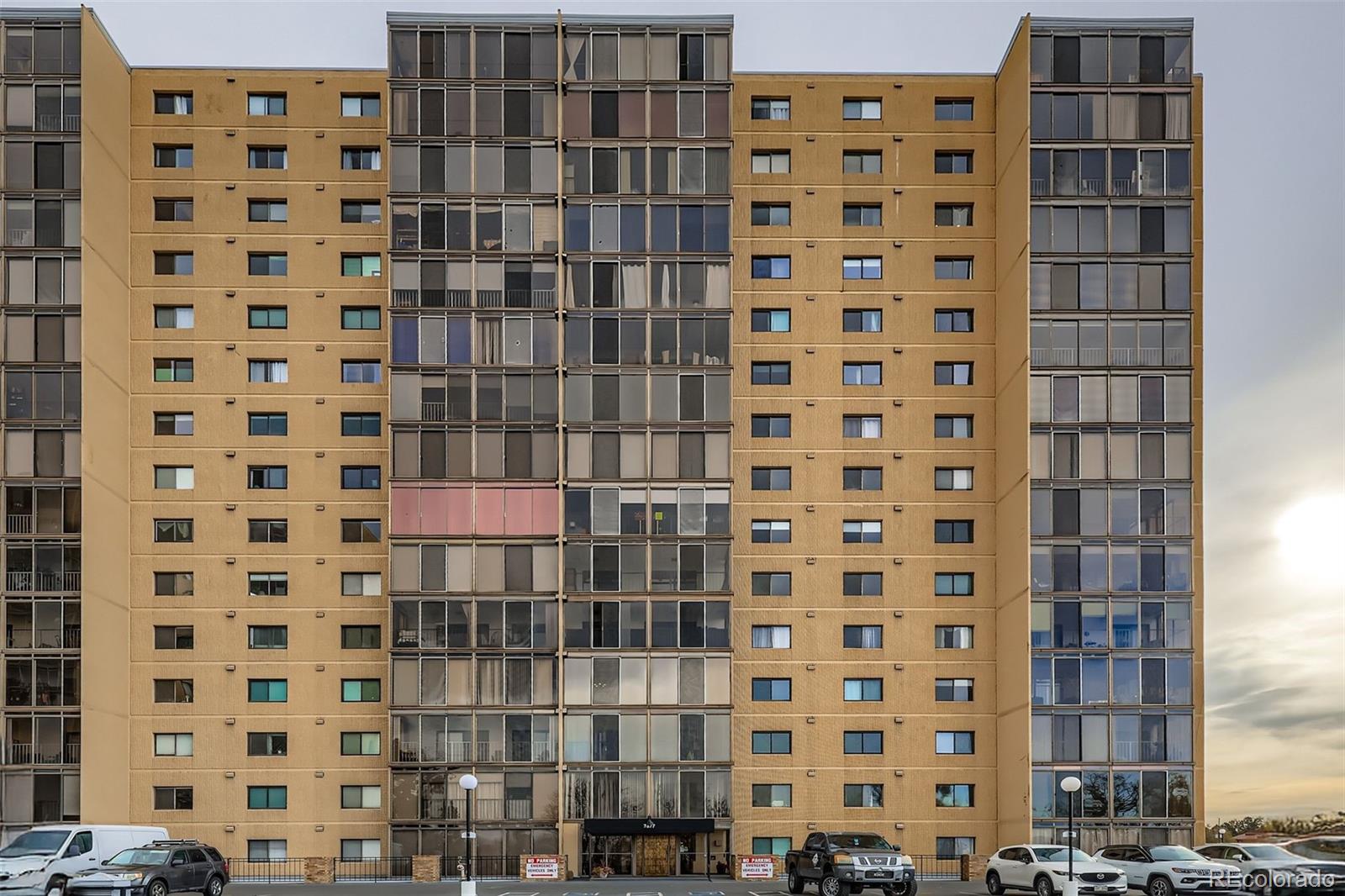 MLS Image #1 for 7877 e mississippi avenue 602,denver, Colorado