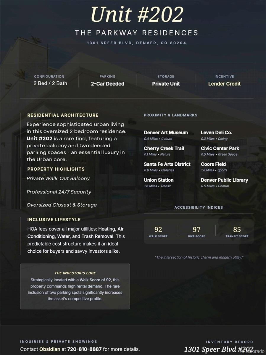MLS Image #1 for 1301  speer boulevard,denver, Colorado