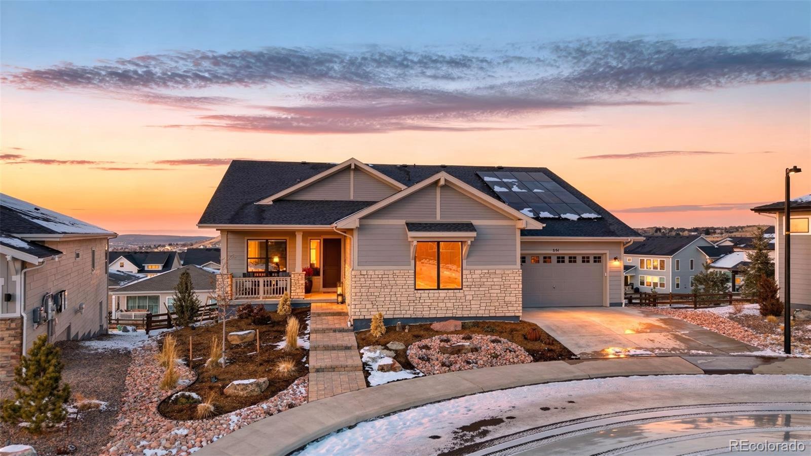 MLS Image #1 for 851  alumroot street,castle rock, Colorado