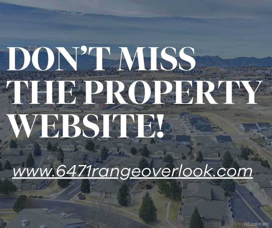 MLS Image #37 for 6471  range overlook heights,colorado springs, Colorado