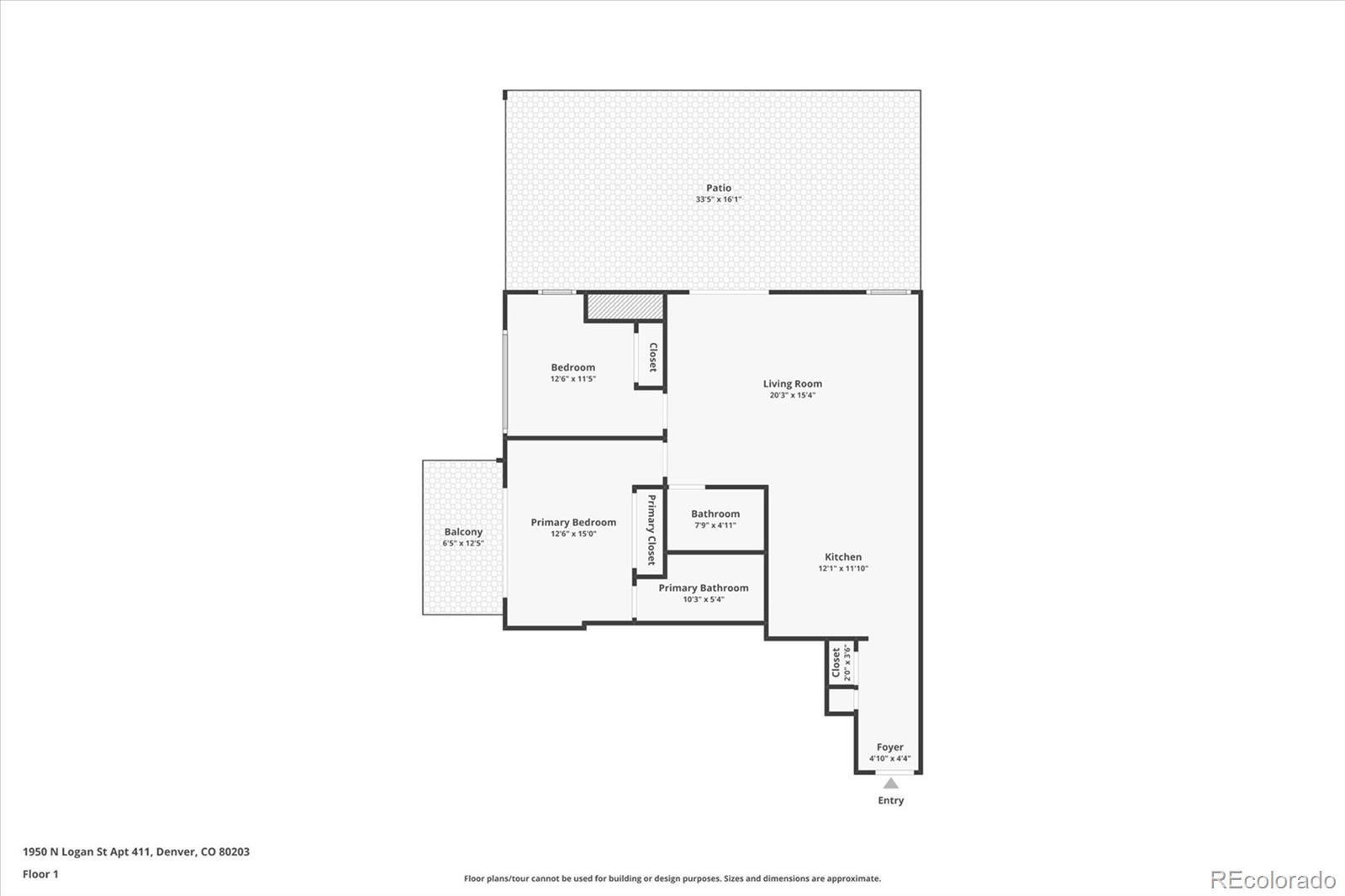MLS Image #32 for 1950 n logan street 411,denver, Colorado