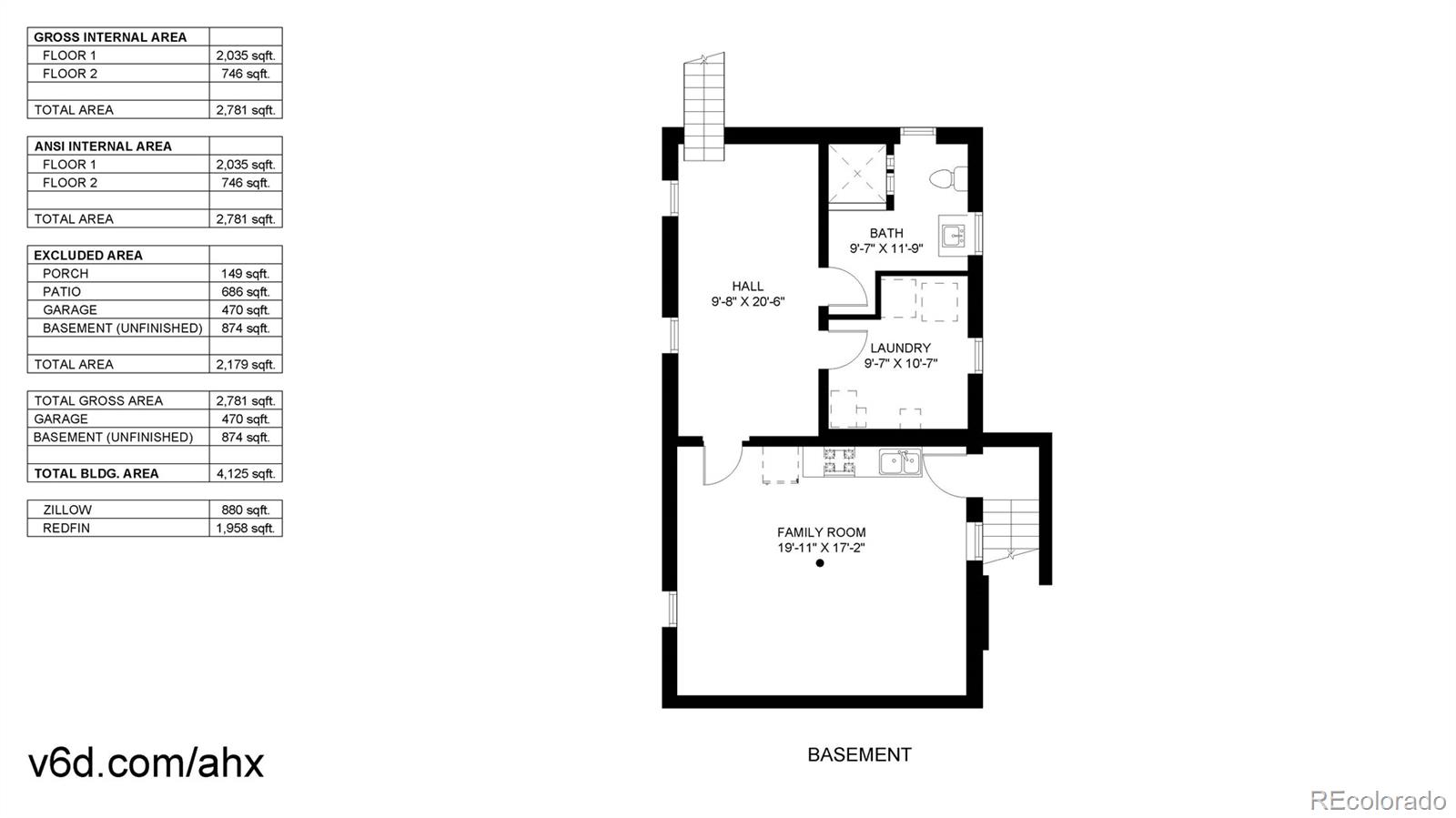 MLS Image #3 for 4041 w hayward place,denver, Colorado