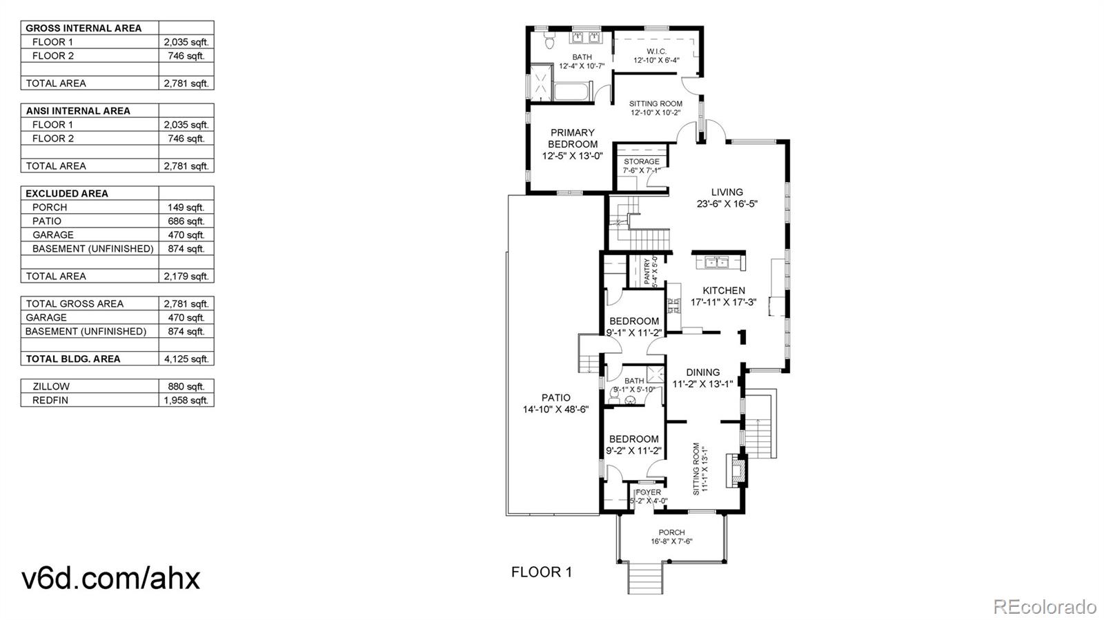 MLS Image #4 for 4041 w hayward place,denver, Colorado