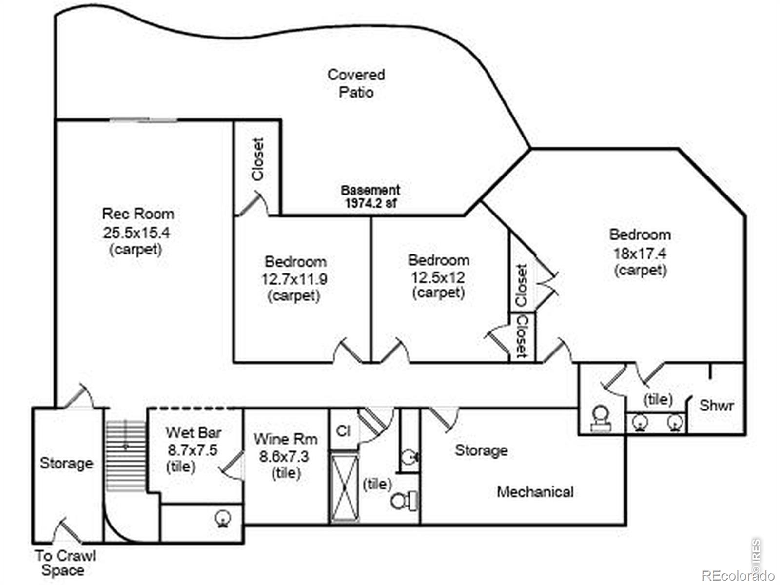 MLS Image #5 for 5213  castle ridge place,fort collins, Colorado