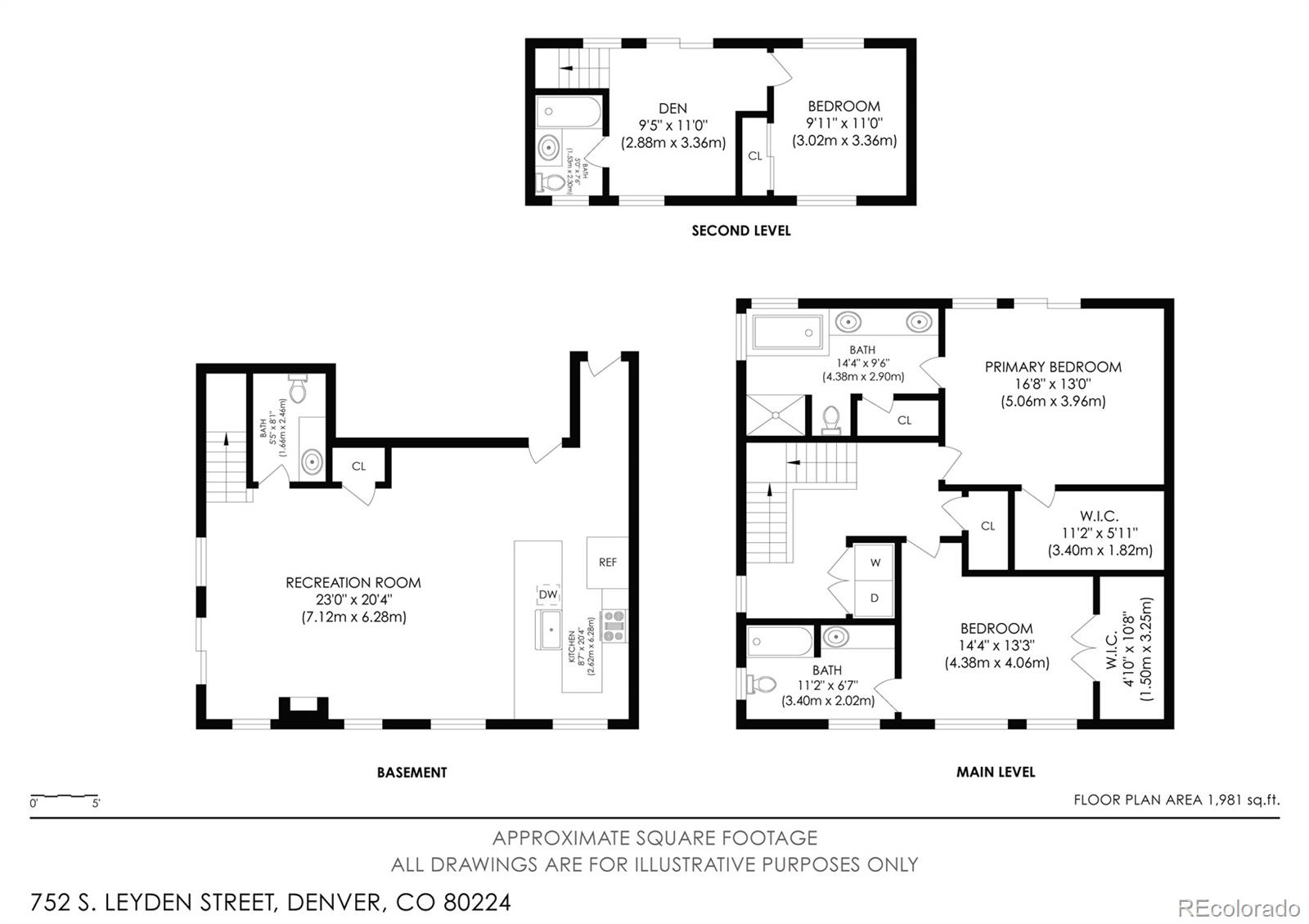 MLS Image #46 for 752 s leyden street,denver, Colorado