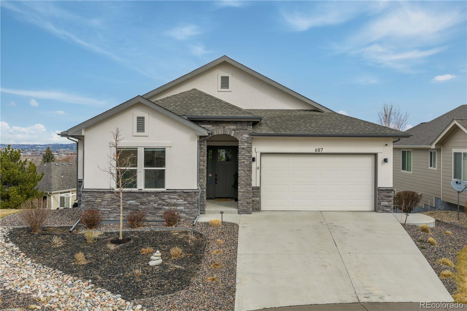 MLS Image #1 for 687  easton court,castle rock, Colorado