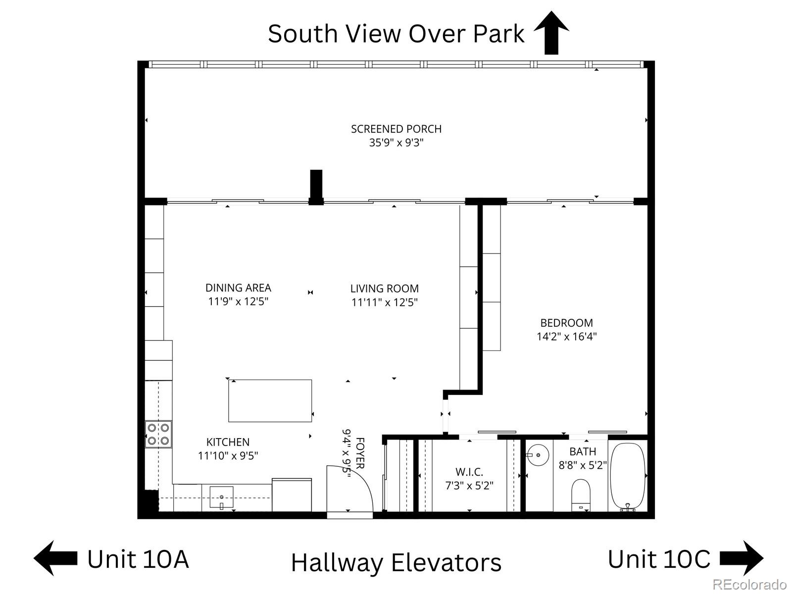 MLS Image #20 for 1201 n williams street 10b,denver, Colorado