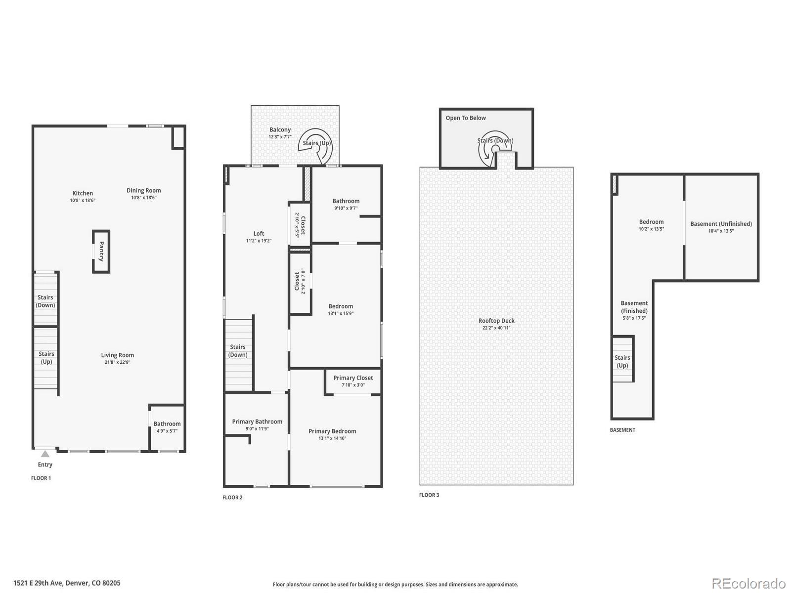 MLS Image #26 for 1521 e 29th avenue,denver, Colorado