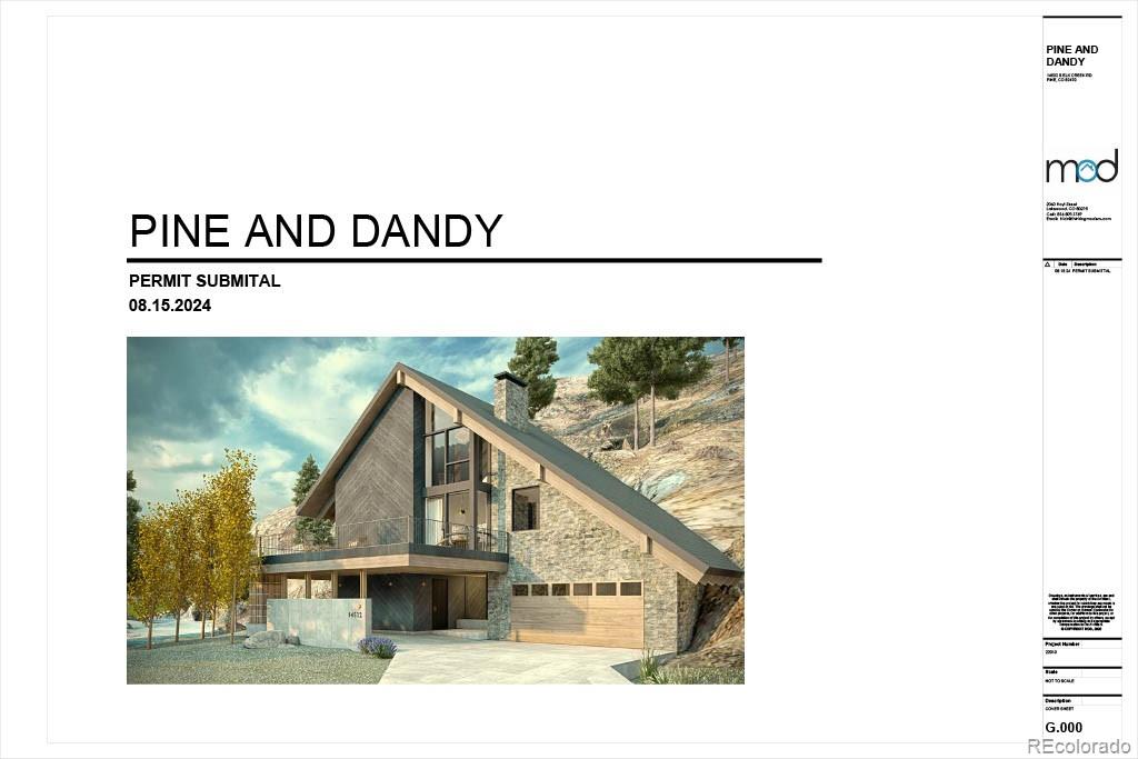MLS Image #1 for 14532 s elk creek road,pine, Colorado