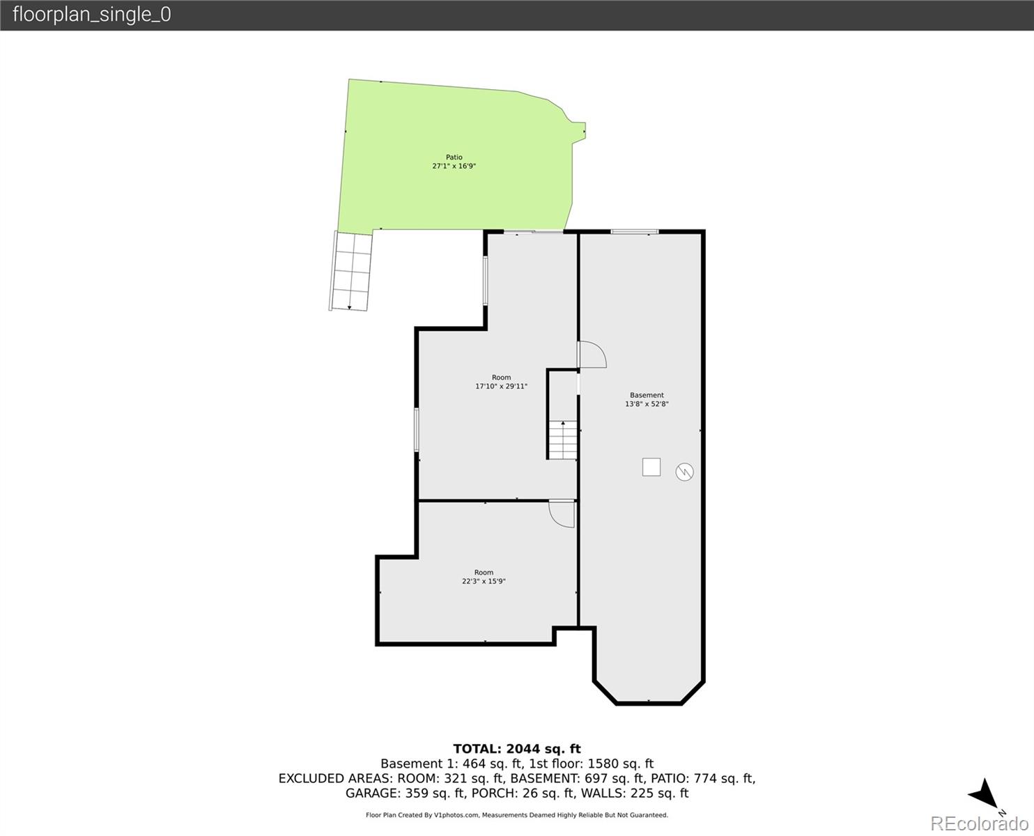 MLS Image #23 for 2243 s yosemite circle,denver, Colorado