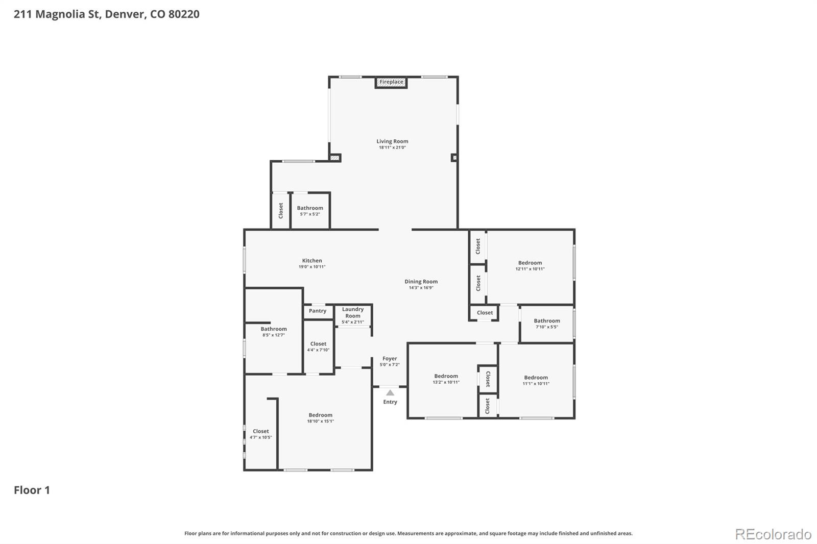 MLS Image #30 for 211  magnolia street,denver, Colorado