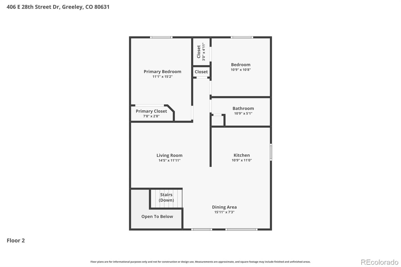 MLS Image #3 for 406 e 28th street drive,greeley, Colorado