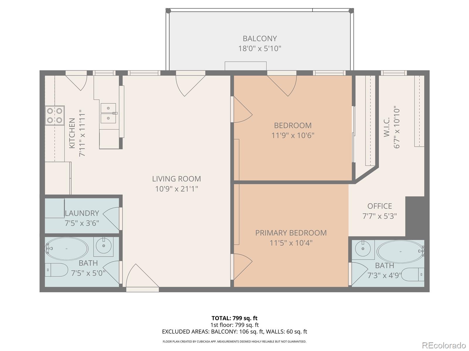 MLS Image #25 for 1376 n pearl street 203,denver, Colorado