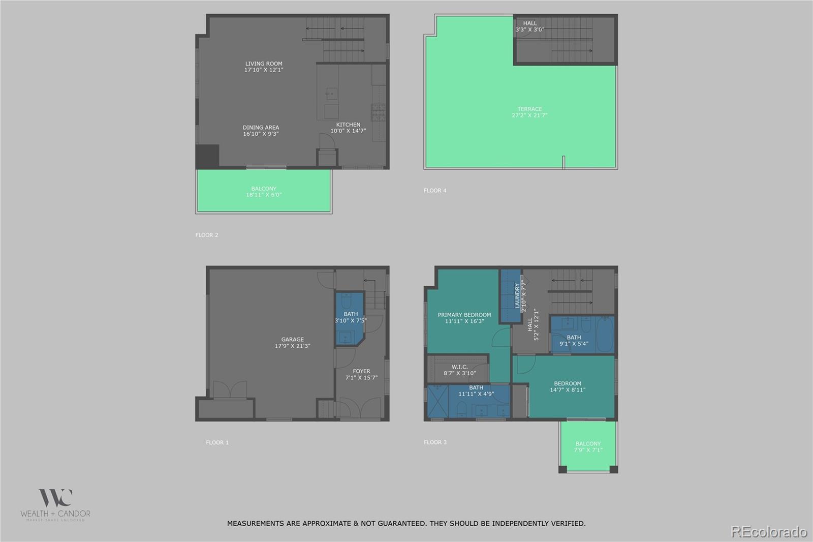 MLS Image #41 for 3220 w 20th street 1,denver, Colorado