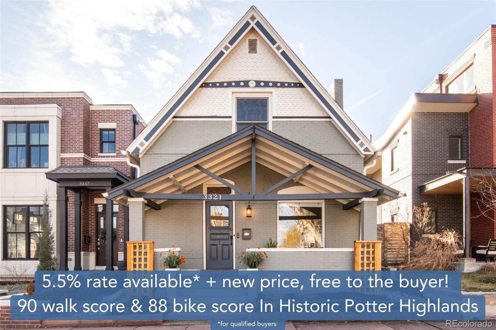 MLS Image #0 for 3321  bryant street,denver, Colorado