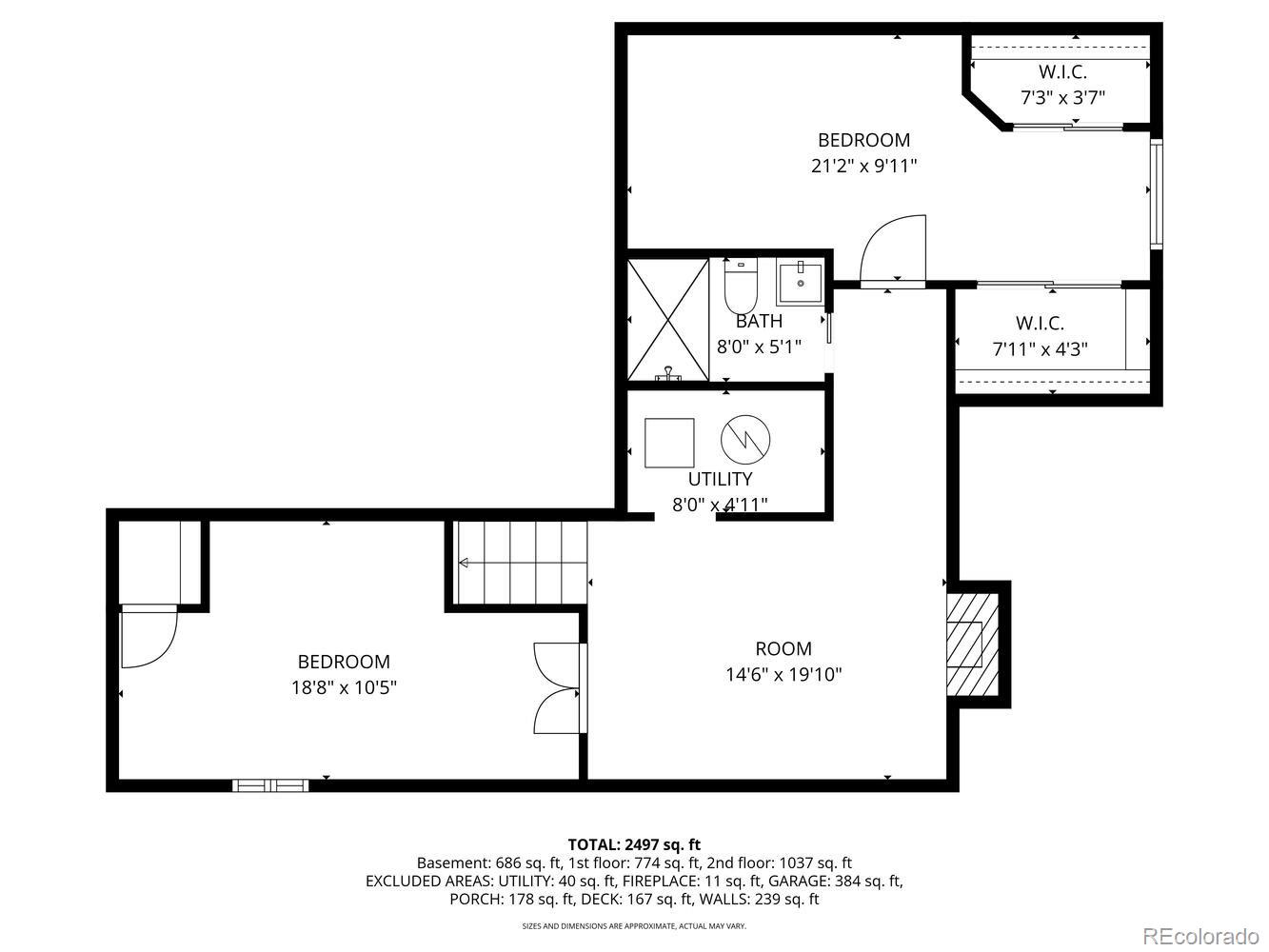 MLS Image #45 for 8873 e 29th place,denver, Colorado
