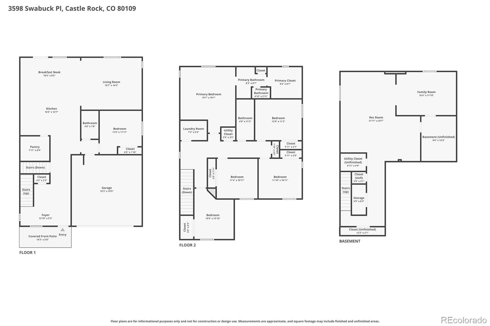 MLS Image #36 for 3598  swabuck place,castle rock, Colorado