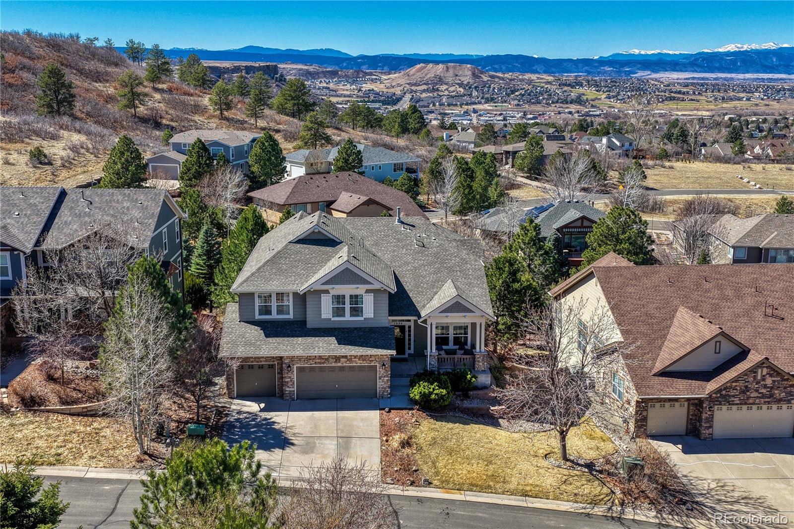 MLS Image #1 for 1575  ridgetrail court,castle rock, Colorado