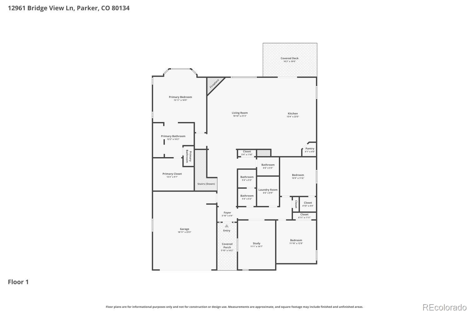 MLS Image #28 for 12961  bridge view lane,parker, Colorado
