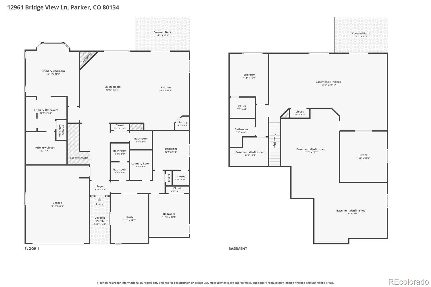 MLS Image #32 for 12961  bridge view lane,parker, Colorado