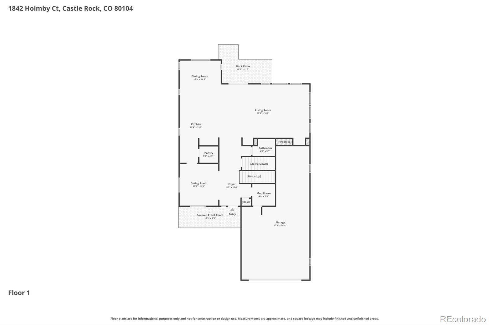 MLS Image #48 for 1842  holmby court,castle rock, Colorado