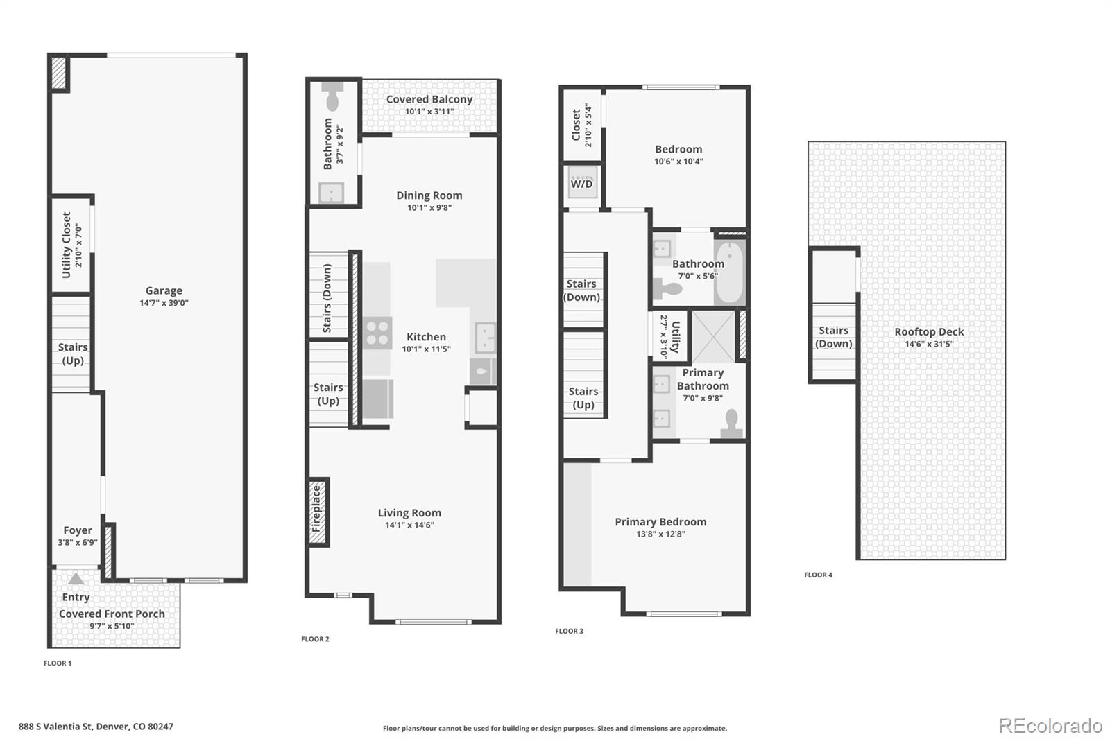 MLS Image #42 for 888 s valentia street,denver, Colorado